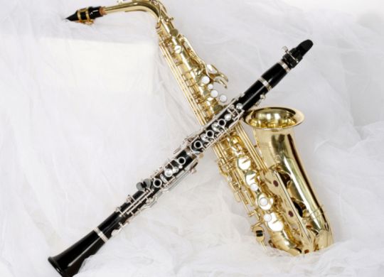 saksofon i klarnet w Ferment